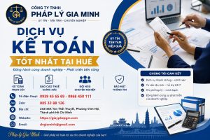 Dịch vụ kế toán tốt nhất tại Huế