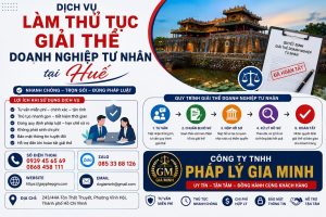 Dịch vụ làm thủ tục giải thể doanh nghiệp tư nhân tại Huế