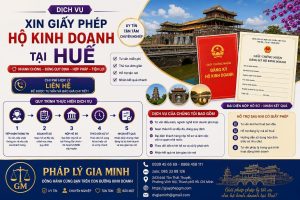 Dịch vụ xin giấy phép hộ kinh doanh tại Huế