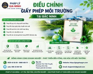 Điều chỉnh giấy phép môi trường tại Bắc Ninh