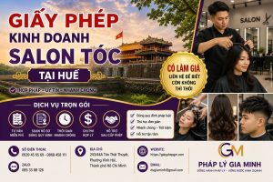 Giấy phép kinh doanh salon tóc tại Huế