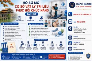 Hồ sơ mở cơ sở vật lý trị liệu phục hồi chức năng tại Huế