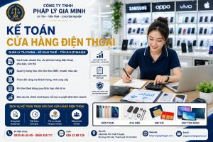 Kế toán cửa hàng điện thoại