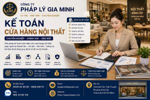 Kế toán cửa hàng nội thất