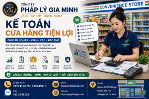 Kế toán cửa hàng tiện lợi