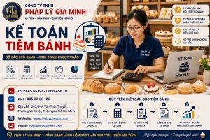 Kế toán tiệm bánh