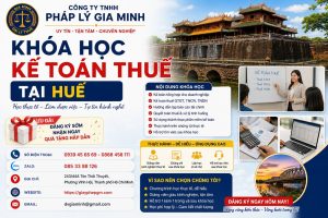 Khóa học kế toán thuế tại Huế