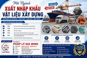 Mã Ngành Xuất Nhập Khẩu Vật Liệu Xây Dựng