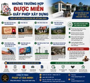 Những trường hợp được miễn giấy phép xây dựng