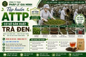 Tập huấn ATTP cơ sở sản xuất trà đen