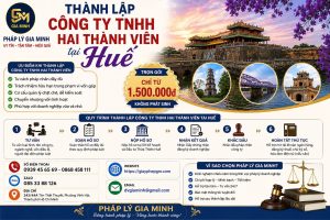 Thành lập công ty TNHH hai thành viên tại Huế