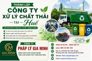 Thành lập công ty xử lý chất thải tại Huế
