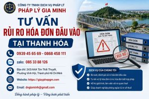 Tư Vấn Rủi Ro Hóa Đơn Đầu Vào Tại Thanh Hóa