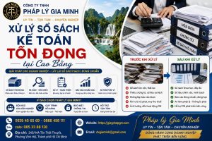 Xử lý sổ sách kế toán tồn đọng tại Cao Bằng