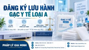 Đăng ký lưu hành gạc y tế loại A