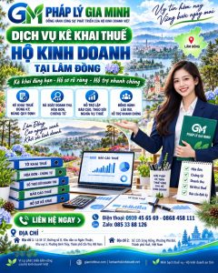 Dịch vụ kê khai thuế hộ kinh doanh tại Lâm Đồng