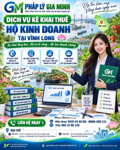 Dịch vụ kê khai thuế hộ kinh doanh tại Vĩnh Long