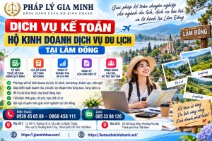 Dịch vụ kế toán hộ kinh doanh dịch vụ du lịch tại Lâm Đồng
