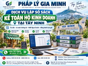 Dịch vụ lập sổ sách kế toán hộ kinh doanh tại Tây Ninh