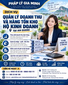 Dịch vụ quản lý doanh thu và hàng tồn kho hộ kinh doanh tại An Giang