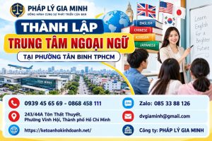 Thành lập trung tâm ngoại ngữ tại phường Tân Bình TPHCM